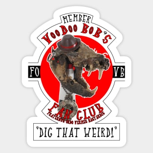 VooDoo BOB Fan Club Member Sticker